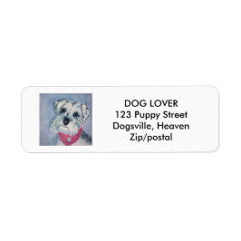 ETIQUETA SILVER GRAY SCHNAUZER