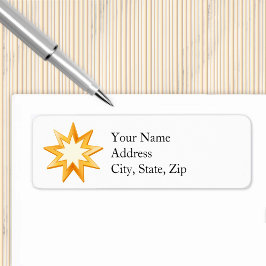 Etiqueta Símbolo bahaí