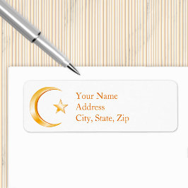 Etiqueta Símbolo islámico