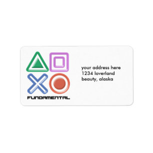 Etiqueta Símbolos de juego fundamentales