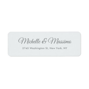 Etiqueta Simple elegante minimalista moderno pastel