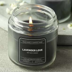 Etiqueta simple Minimalista de los cosméticos de l