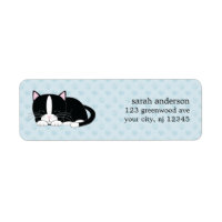 Sleepy Kitty {Tuxedo}