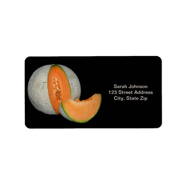 Etiqueta Sliced Cantaloupe Melon (Frente)