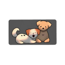 Etiqueta Sluitstickers puppy’s 