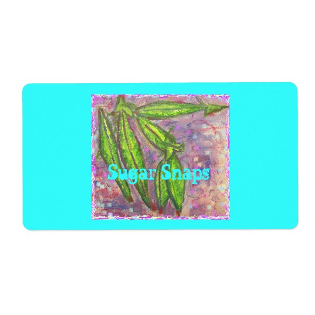 Etiqueta Snacks de azúcar (Frente)