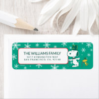 Snoopy Top Hat Peppermint Candy