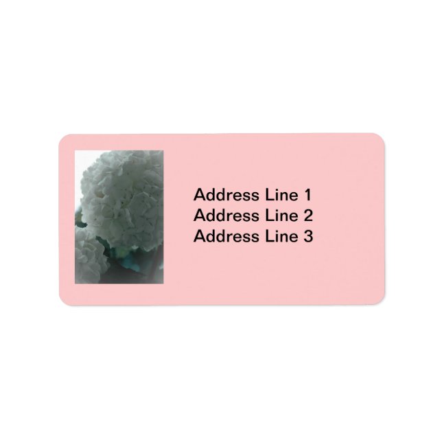 Etiqueta Snowball Bush Label (Frente)