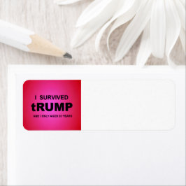 Etiqueta Sobreviví a tRUMP