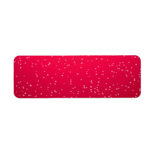 Etiqueta Soda cereza con burbujas pequeñas arte de fondo