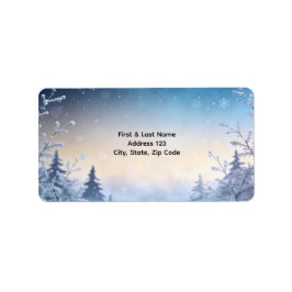 Etiqueta Soft Winter Daydream Address
