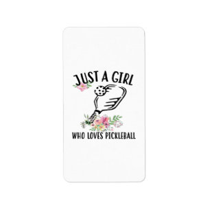 Etiqueta Sólo una chica que ama Pickleball