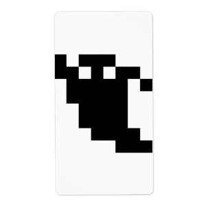 Etiqueta Sombra de fantasma de 8 bits