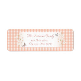 Etiqueta Some Bunny 1st Birthday Return Address Label