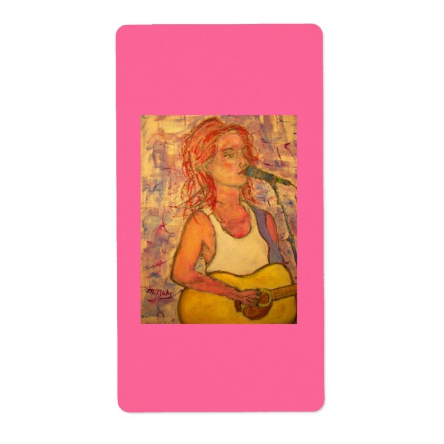 Etiqueta Songstress (Frente)