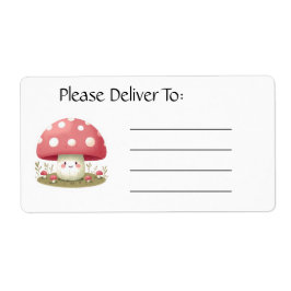 Etiqueta Sonriente hongo