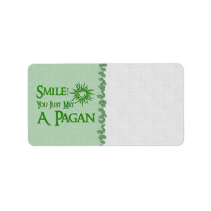 Etiqueta Sonrisa pagana