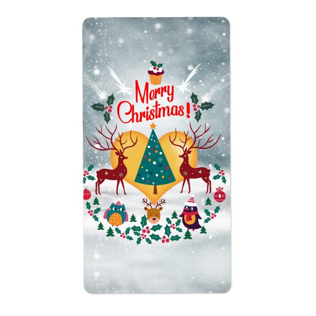 Etiqueta Soul navidades (Frente)