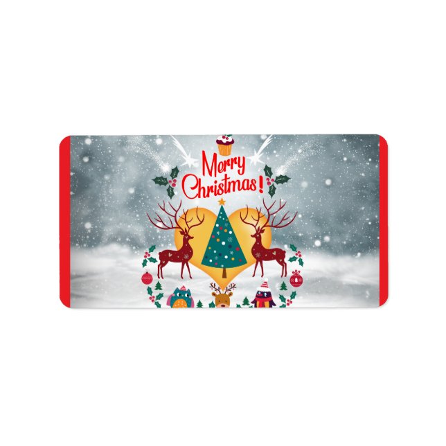 Etiqueta Soul navidades (Frente)