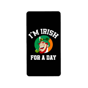 Etiqueta Soy irlandés por un día de san patrono
