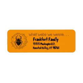 Etiqueta Spider in Web Remarks What Webs We Weave