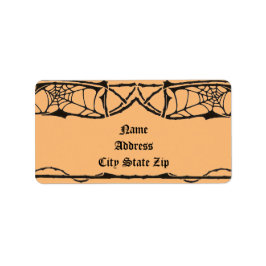 Etiqueta Spiderweb Label