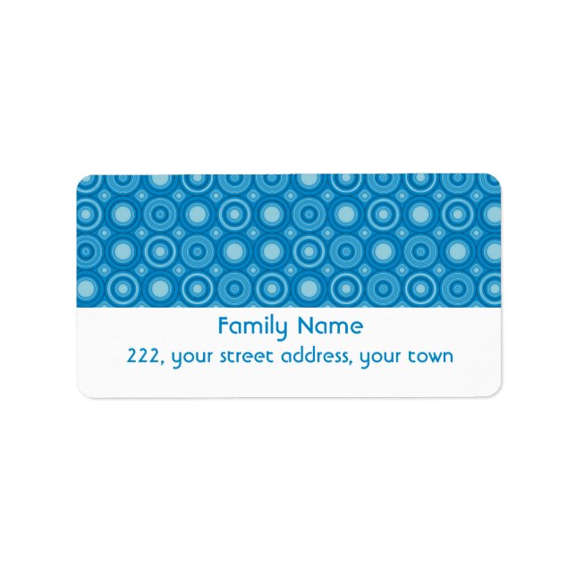 Etiqueta Spindot Regatta (Frente)