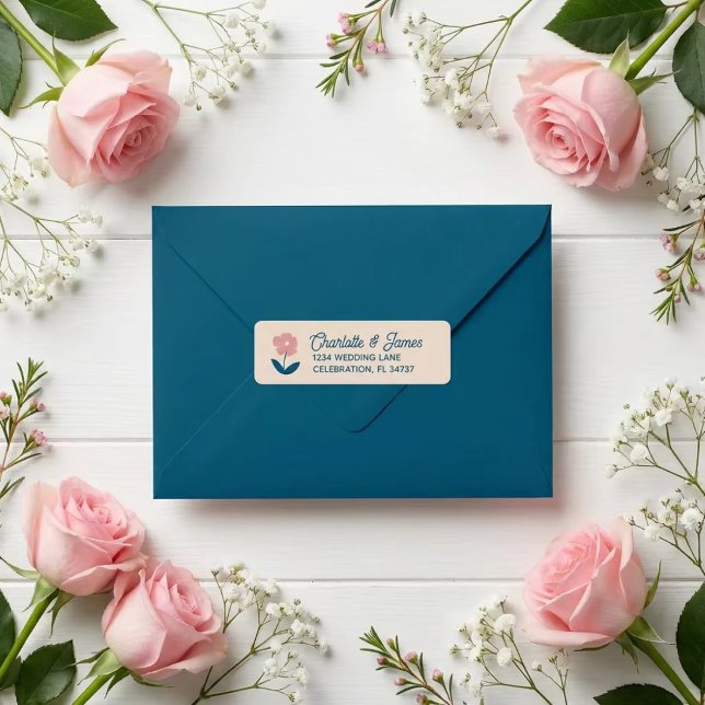 Etiqueta Spring Pastel Petals (Subido por el creador)