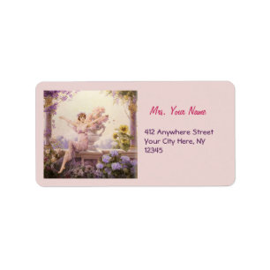 Etiqueta Sprite floral