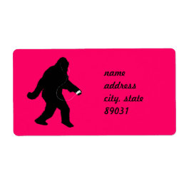 Etiqueta Squatch Gone Squatchin'