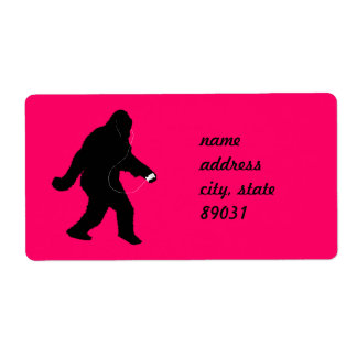 Etiqueta Squatch Gone Squatchin'