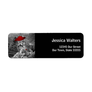 Etiqueta Squirrel Lover Divertida Dirección de Artista