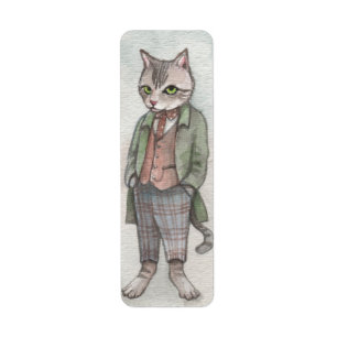 Etiqueta Sr. Cat