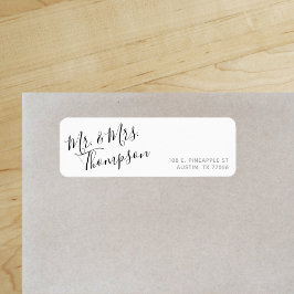 Etiqueta Sr. & Sra. | Elegancia Cotidiana | Dirección de Re