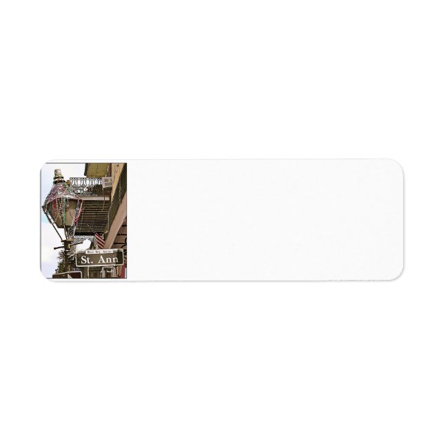 Etiqueta St. Ann (Frente)
