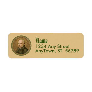 Etiqueta St. Ignatius Loyola (BK 050) (Estilo 1)