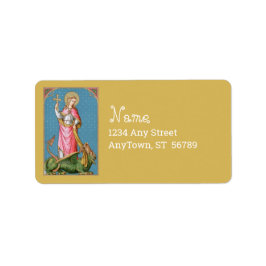 Etiqueta St. Margaret de Antioch (SAU 038)