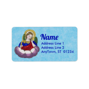 Etiqueta St. Michael el Archangel (M 009)