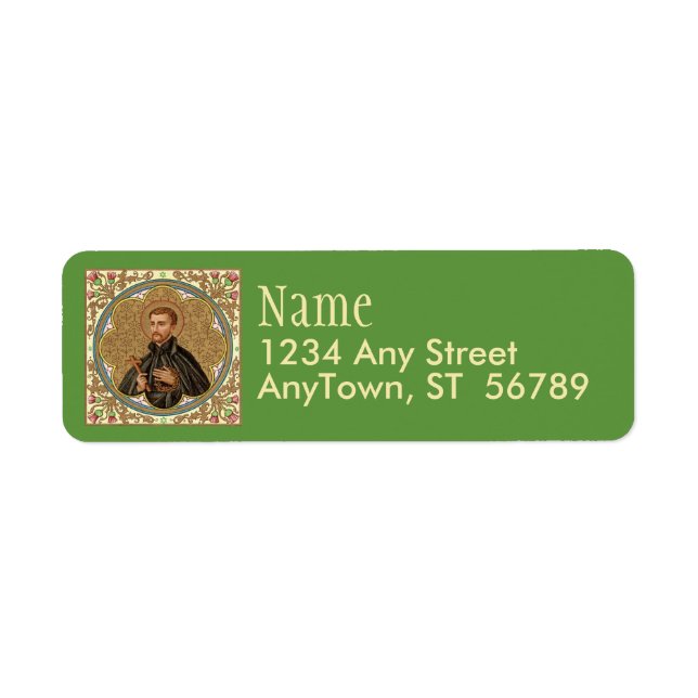 Etiqueta St. Peter Claver (BK 058) (Frente)