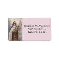 St. Therese el crucifijo de los pequeños Rosas de 