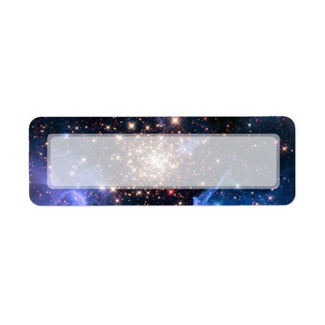 Etiqueta Star Cluster NGC 3603 (Hubble) (Frente)