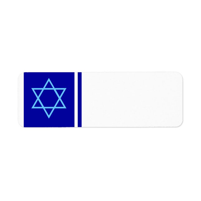 Etiqueta Star of David Label (Frente)