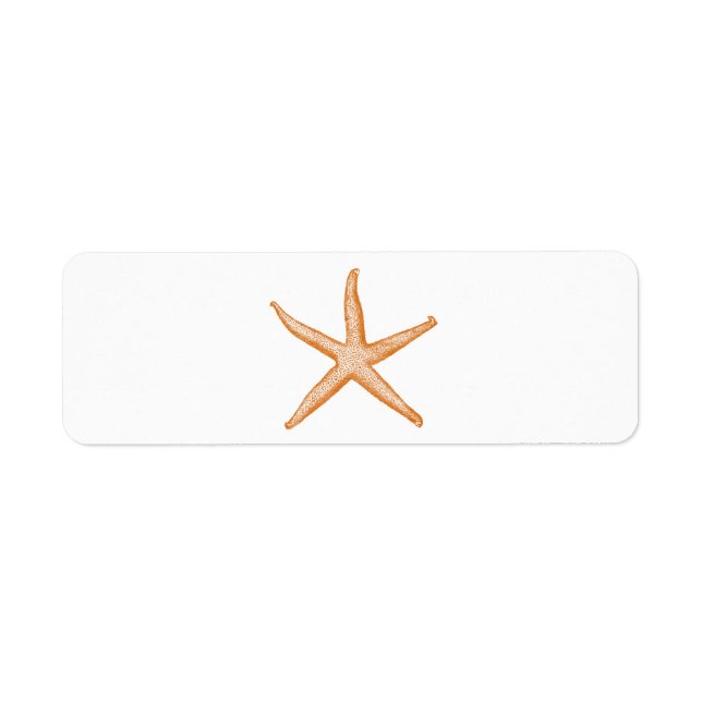 Etiqueta Starfish (Frente)