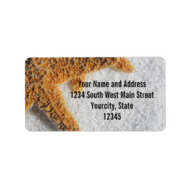 Etiqueta Starfish en Sand Beach Wedding