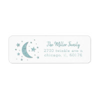 Stars Moon Mint Baby Shower