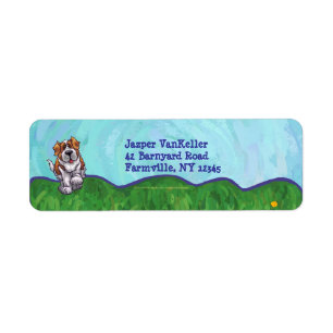 Etiqueta Stationery de St. Bernard