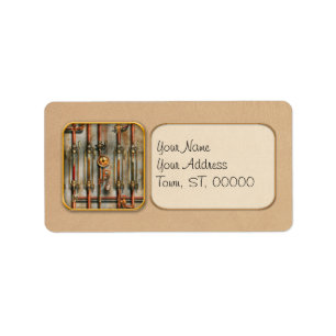 Etiqueta Steampunk - El colector de lubricación