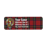 Stewart Tartan & Badge