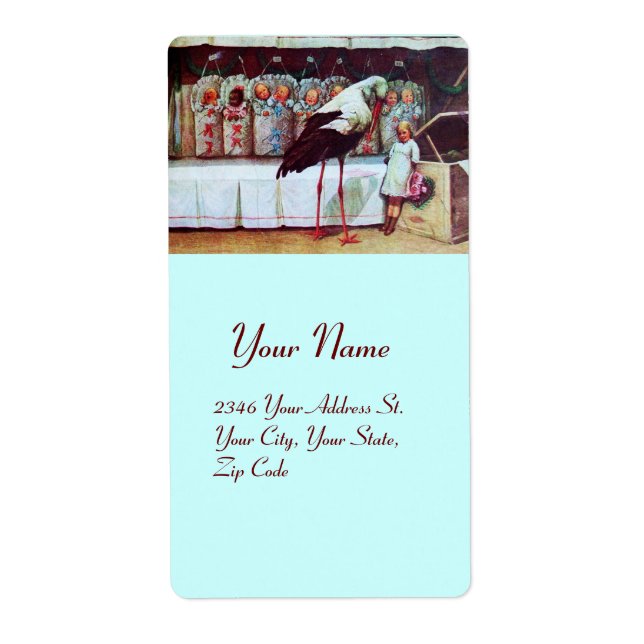 ETIQUETA STORK BABY SHOWER 3 (Frente)