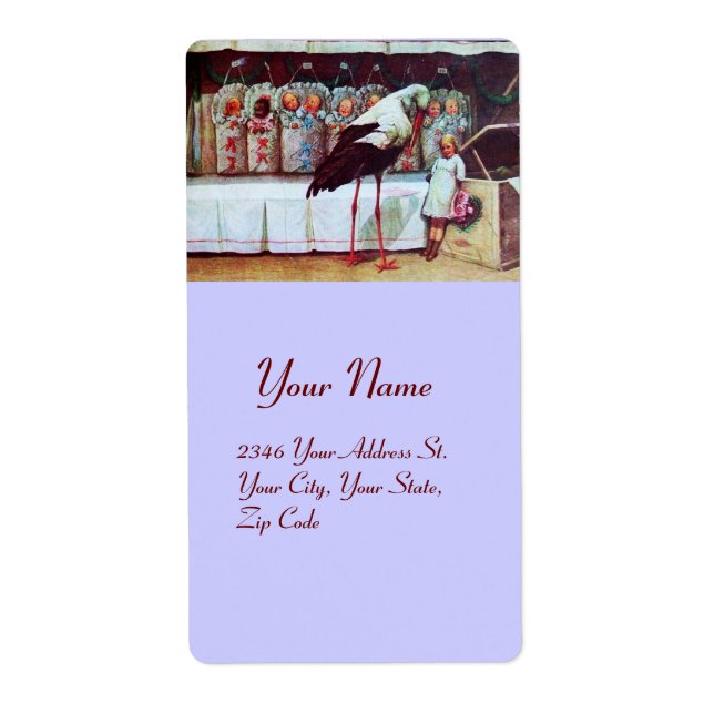 ETIQUETA STORK BABY SHOWER 3 (Frente)